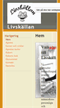 Mobile Screenshot of livskallan.hjalmarsson.nu